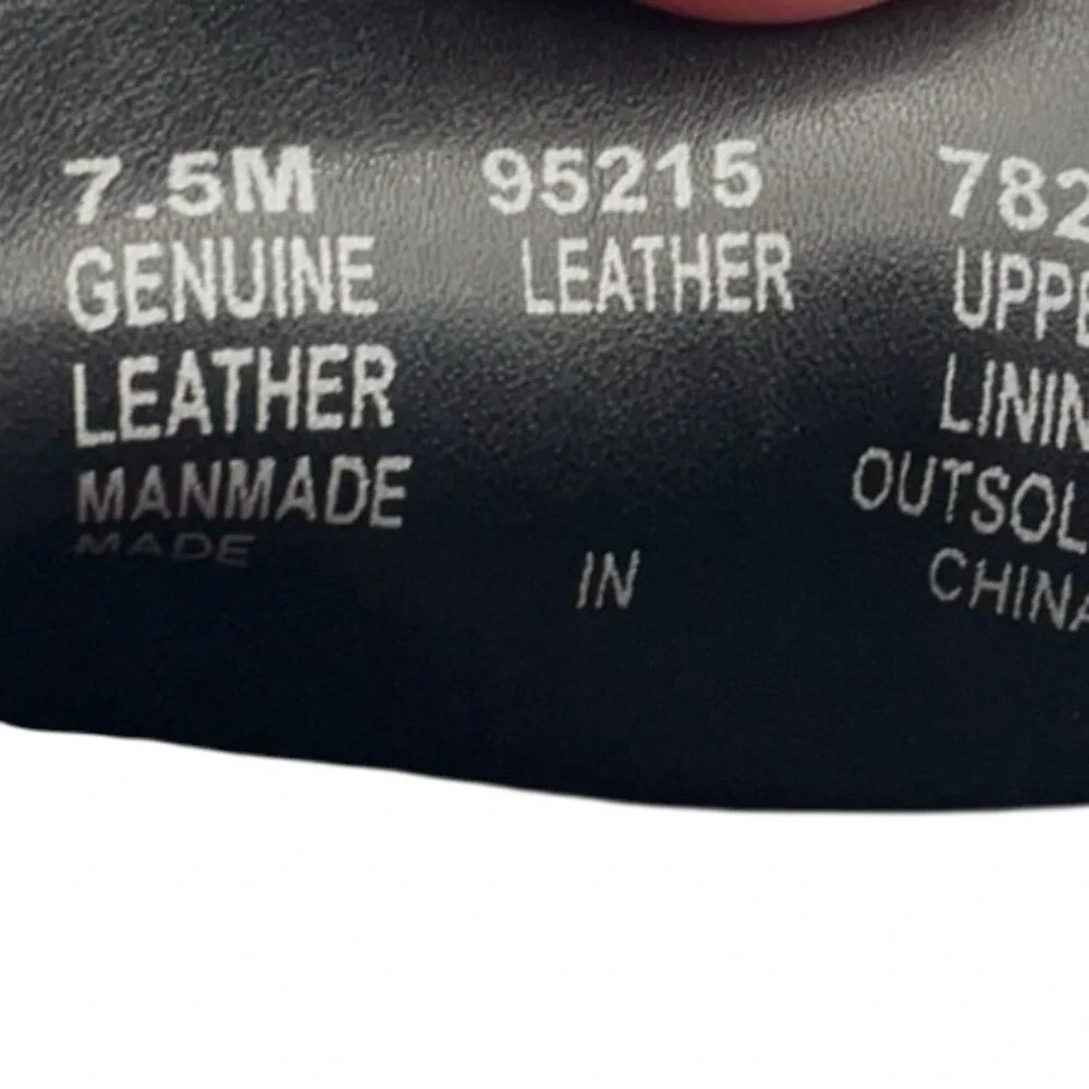 Timberland leather Loafer Black Casual Shoes for‎ Men size 7.5 M